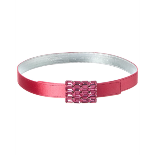 Roger Vivier satin belt