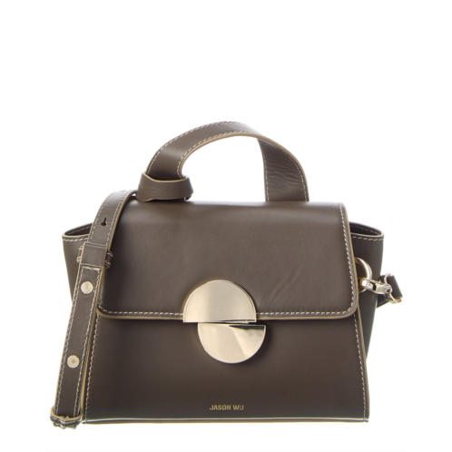 Jason Wu orbit leather satchel crossbody green