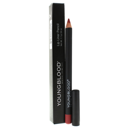 Youngblood lip liner pencil - rose by for women - 0.04 oz lip liner