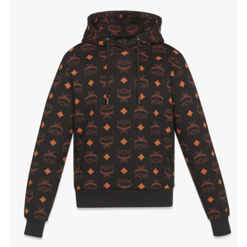 Mcm maxi monogram print hoodie in organic cotton