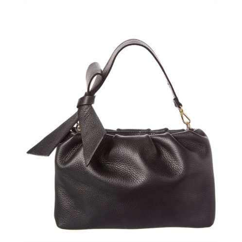 Persaman New York lilie bow leather shoulder bag