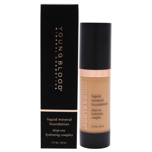 Youngblood liquid mineral foundation - capri by for women - 1 oz foundation