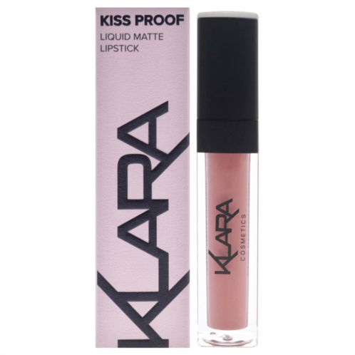 Klara kiss proof lipstick liquid matte - 22 au naturel by for women - 0.27 oz lipstick