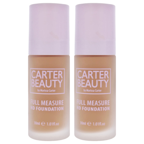 Carter Beauty full measure hd foundation - banoffee by for women - 1.01 oz foundation - pack of 2
