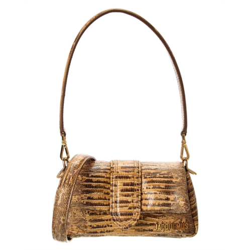 Jacquemus petit bambimou croc-embossed leather shoulder bag