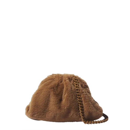 Maria La Rosa womens nita mini game bag in brown