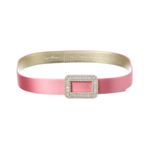 Roger Vivier satin belt