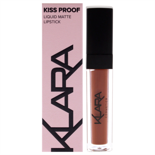 Klara kiss proof liquid matte lipstick - 14 chocolate temptation by for women - 0.27 oz lipstick