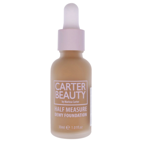 Carter Beauty half measure dewy foundation - sticky toffee by for women - 1.01 oz foundation
