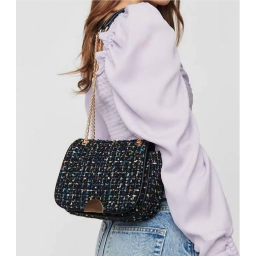 Urban Expressions sadler crossbody bag in navy multi