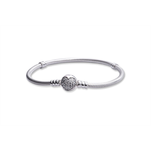 Pandora sparkling heart bracelet -