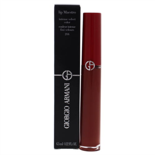 Giorgio Armani lip maestro intense velvet color - 206 cedar by for women - 0.22 oz lipstick