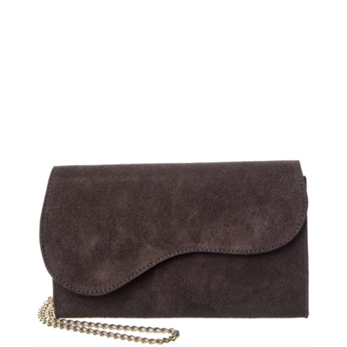 Persaman New York dora suede clutch