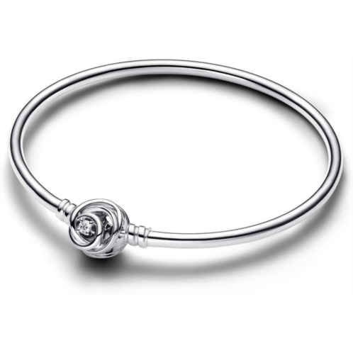 Pandora moments encircled clasp bangle