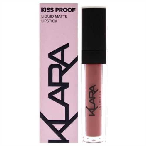 Klara kiss proof liquid matte lipstick - 30 pinot by for women - 0.27 oz lipstick