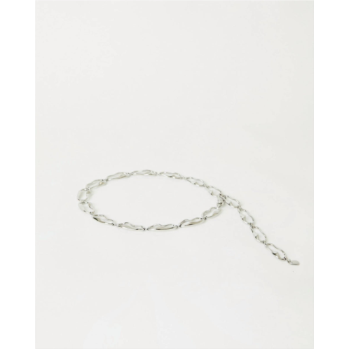 B-LOW THE belt womens alessia chain belt in silver