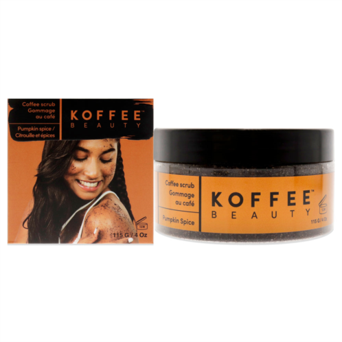 Koffee Beauty coffee scrub - pumpkin spice by for unisex - 4 oz scrub