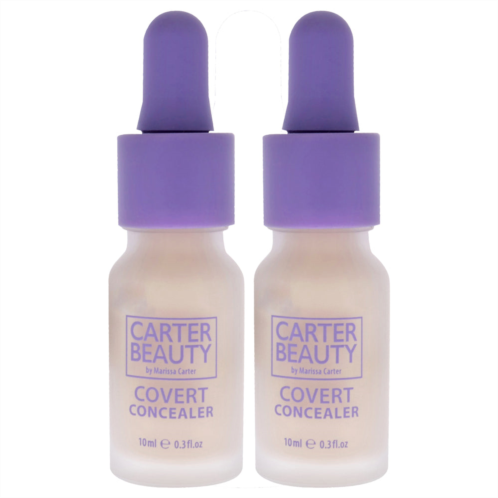 Carter Beauty covert brightening concealer - marshmallow by for women - 0.3 oz concealer - pack of 2