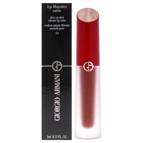 Giorgio Armani lip maestro satin lipstick - 13 gala night by for women - 0.13 oz lipstick