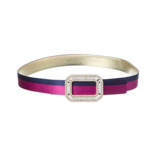 Roger Vivier centure pilgrim satin belt