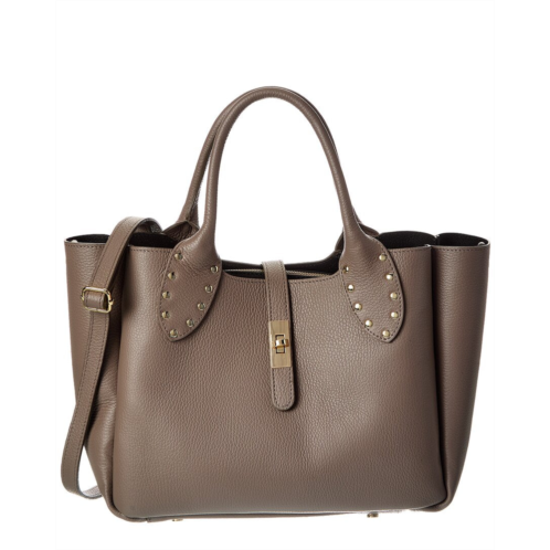 Isabella Rossetti keira27 studded handle leather tote