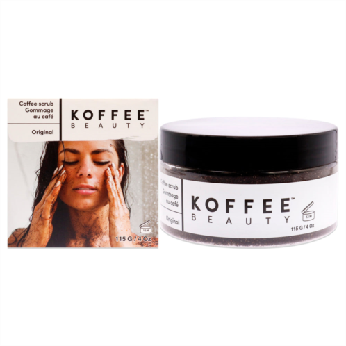 Koffee Beauty coffee scrub - original by for unisex - 4 oz scrub