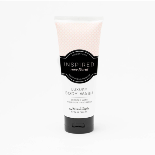 Mixologie luxury body wash/shower gel - inspired (rose floral) scent in pink
