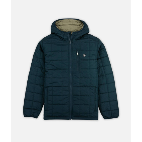 Jetty MENS puffer coat in navy