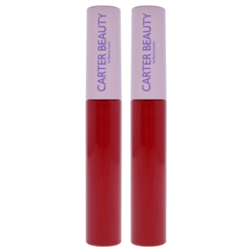 Carter Beauty free speech lip tint - melanie by for women - 0.26 oz lipstick - pack of 2