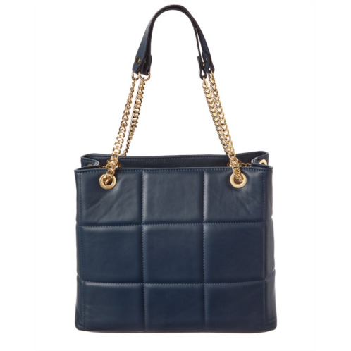 Persaman New York briella quilted leather tote