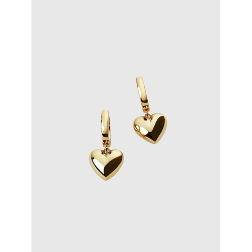 Gap Ana Luisa Jessica Puffed Heart Hoops