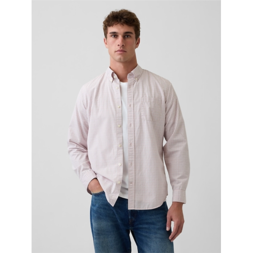 Gap Organic Cotton Poplin Classic Shirt