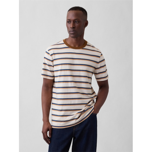 Gap Everyday Soft Stripe Crewneck T-Shirt