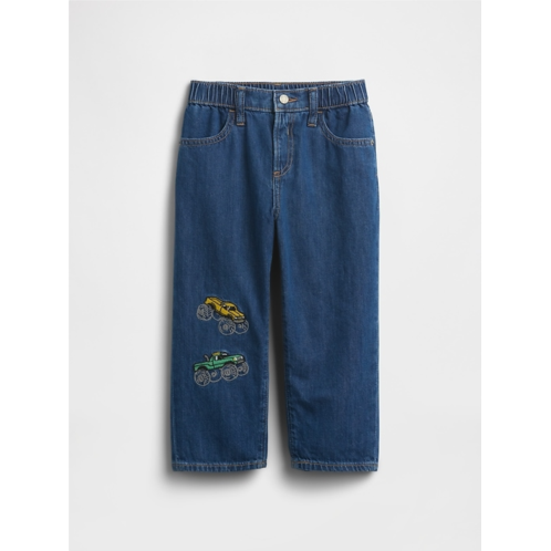 babyGap Embroidered Baggy Jeans