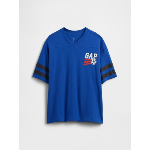 Gap Kids Oversized Soccer T-Shirt