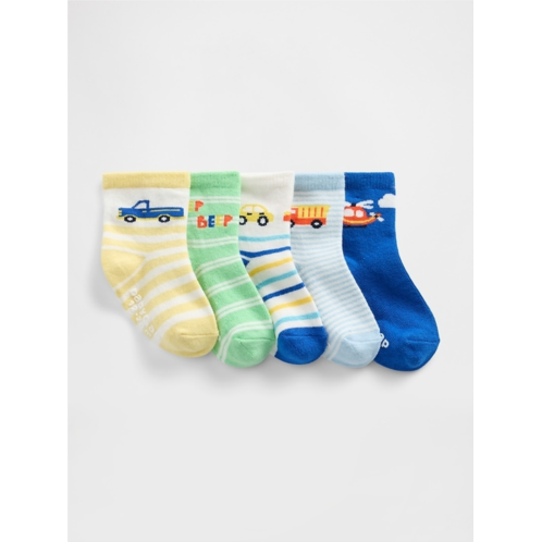 babyGap Quarter Crew Socks (5-Pack)