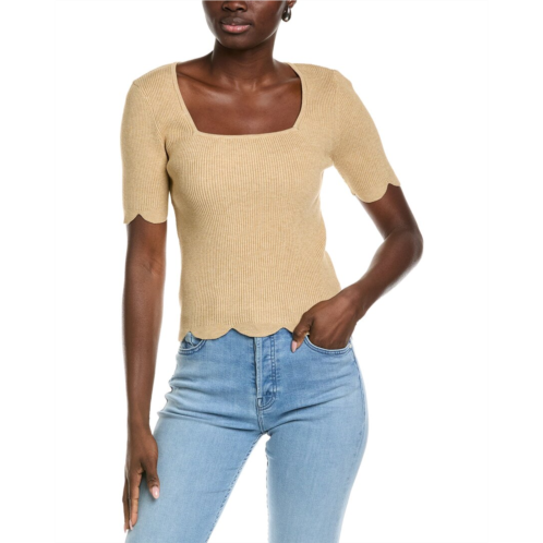 English Factory square neck sweater