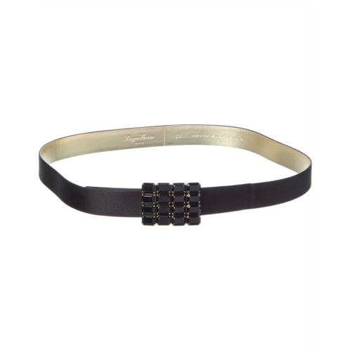 Roger Vivier satin belt