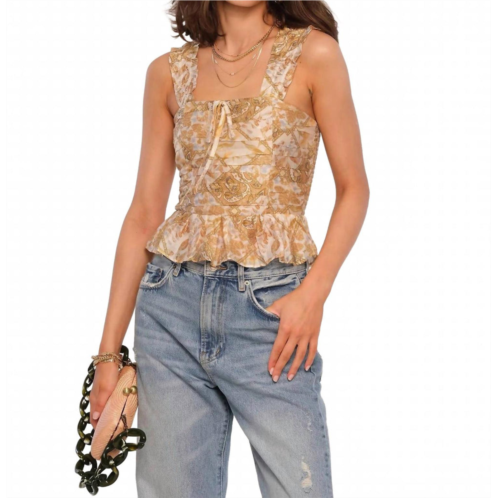 Heartloom maella top in patchwork