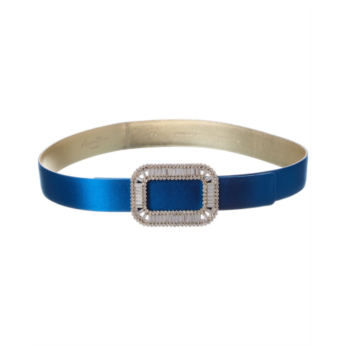 Roger Vivier satin belt