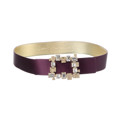 Roger Vivier satin belt