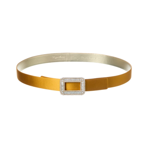 Roger Vivier satin belt