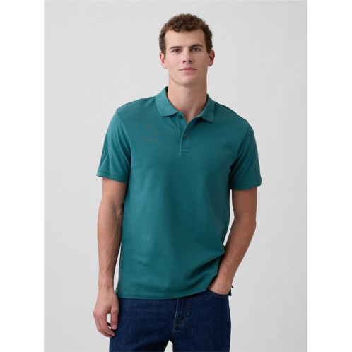 Gap Stretch Pique Polo Shirt