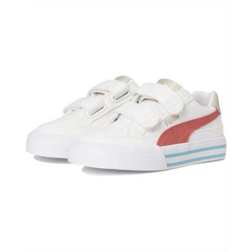 PUMA Kids Court Classic Vulc Hook And Loop Shoes (Toddler/Little Kid)
