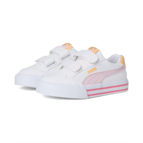 PUMA Kids Court Classic Vulc Hook And Loop Shoes (Toddler/Little Kid)