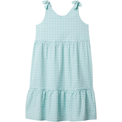 Vineyard Vines Kids Girls Harbor Tie Tiered Dress (Toddler/Little Kid/Big Kid)