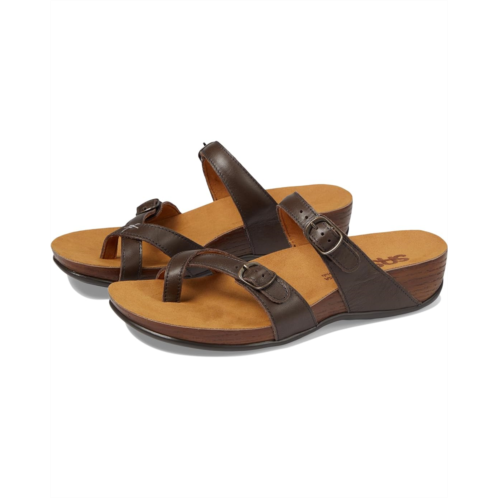 Womens SAS Shelly Adjustable Toe Loop Slide Sandal