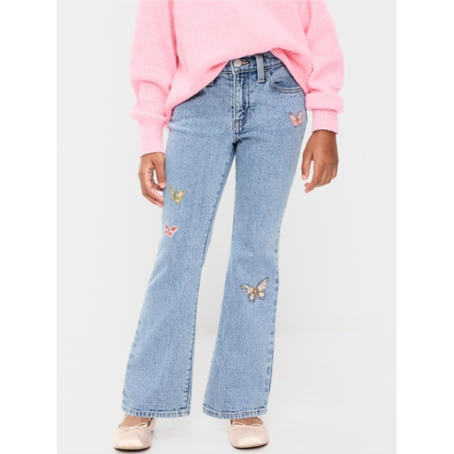 OldNavy High-Waisted Flare-Leg Jeans for Girls