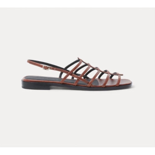 RACHEL COMEY womens grain flat in brown