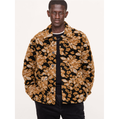 Bananarepublic Floral Jacquard Chore Coat